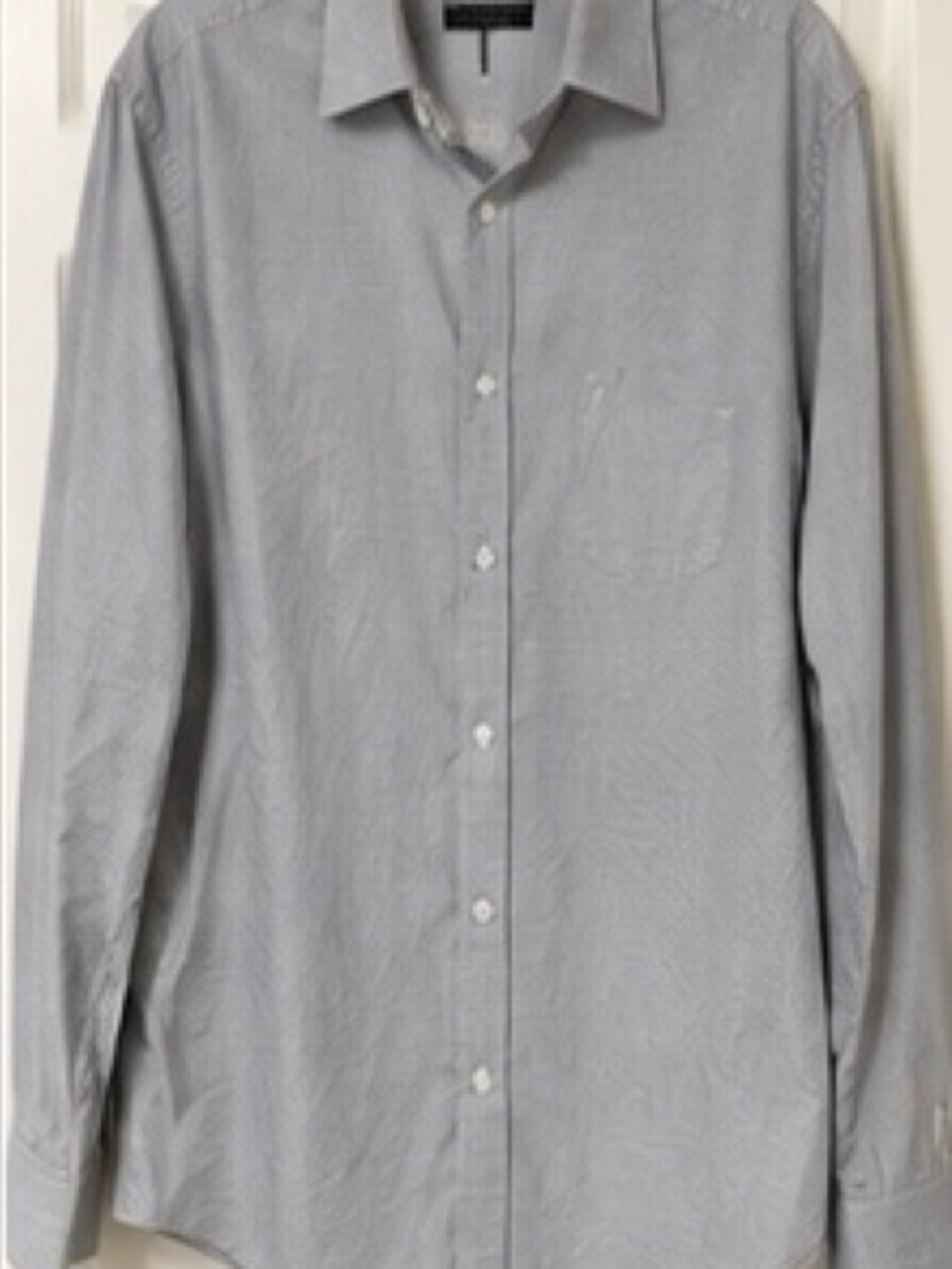 Calvin Klein Light Gray Men's Dress Shirt